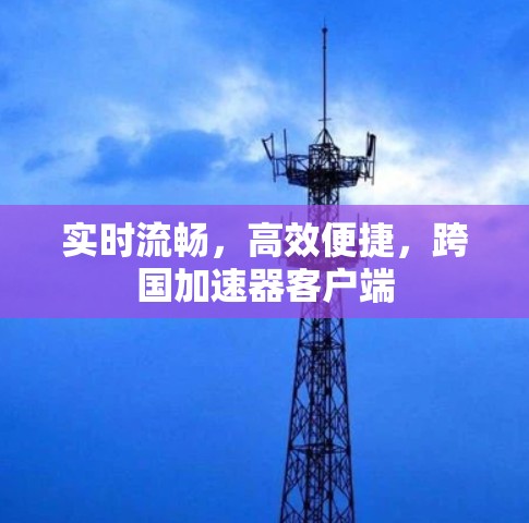 实时流畅，高效便捷，跨国加速器客户端