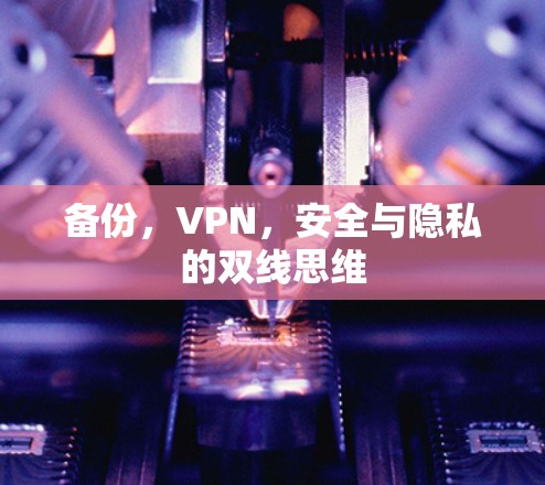 备份，VPN，安全与隐私的双线思维