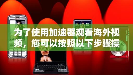 为了使用加速器观看海外视频,您可以按照以下步骤操作