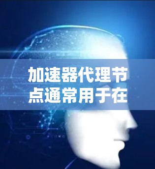 加速器代理节点通常用于在网络中中继数据包或流量，以提高传输效率。这些节点可能是物理设备或虚拟机，负责加速数据处理和传输。以下是一些推荐加速器代理节点的注意事项和建议