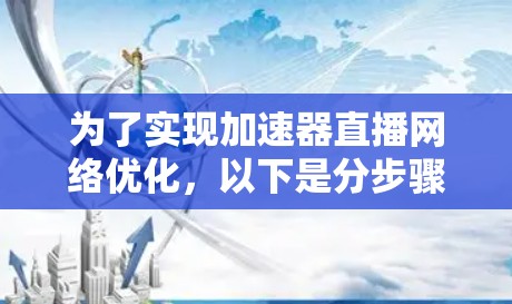 为了实现加速器直播网络优化，以下是分步骤的建议