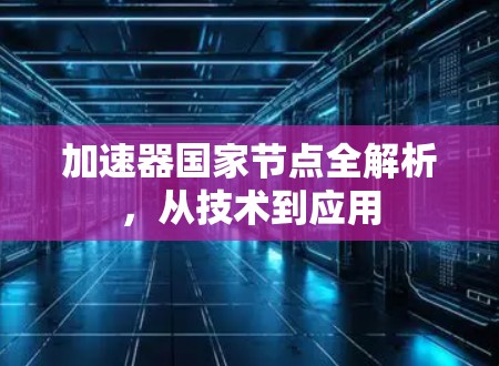 加速器国家节点全解析,从技术到应用 加速器国家节点全解析,从技术到应用