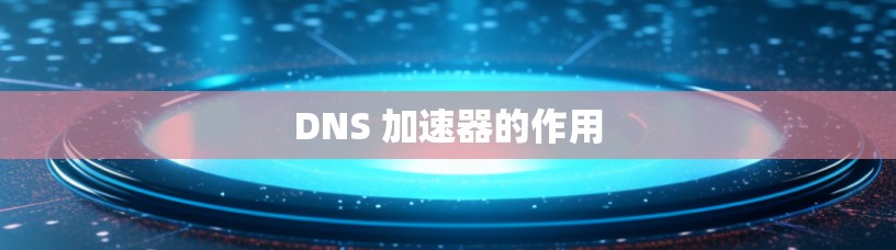 DNS 加速器的作用