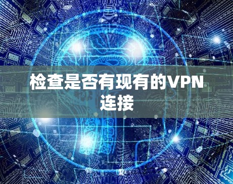 检查是否有现有的VPN连接 检查是否有现有的VPN连接