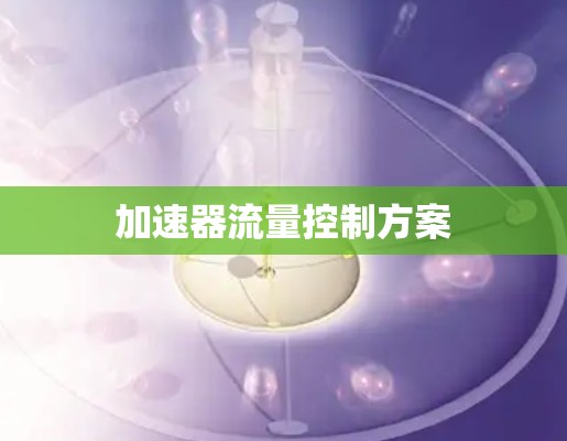 加速器流量控制方案
