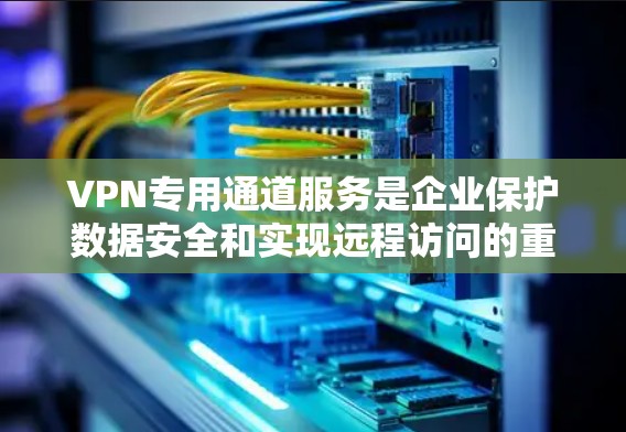 VPN专用通道服务是企业保护数据安全和实现远程访问的重要工具。以下是对VPN专用通道服务的详细分析和总结