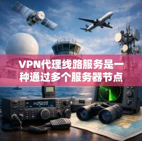 VPN代理线路服务是一种通过多个服务器节点转发数据的网络连接方式，提供了更高的匿名性和安全性。以下是对VPN代理线路服务的详细解析