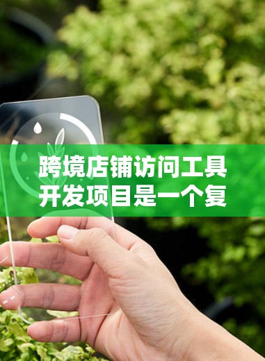 跨境店铺访问工具开发项目是一个复杂但有潜力的任务，涉及多个方面的考虑。以下是对该项目的结构化总结，帮助您更好地规划和实施该项目