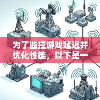 为了监控游戏延迟并优化性能，以下是一个分步的解决方案，结合现有工具和可能的自定义开发
