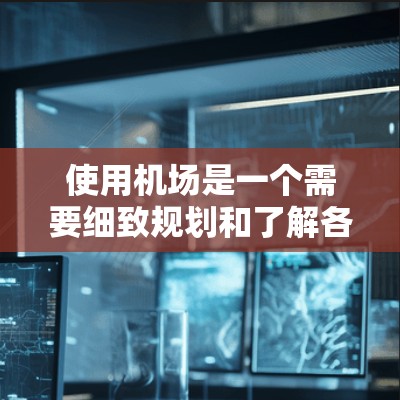 使用机场是一个需要细致规划和了解各个环节的过程。以下是一个有条理的机场使用教程,分为几个主要部分,帮助您顺利完成从入场到离开的整个过程 使用机场是一个需要细致规划和了解各个环节的过程。以下是一个有条理的机场使用教程,分为几个主要部分,帮助您顺利完成从入场到离开的整个过程