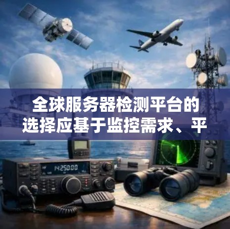 全球服务器检测平台的选择应基于监控需求、平台支持、易用性、定价和社区资源等多个因素。以下是对几款知名监控平台的总结和建议